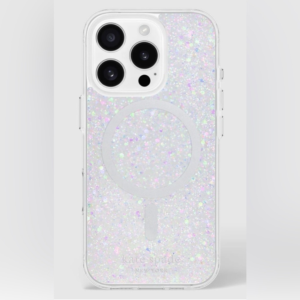 Kate Spade Chunky Glitter Case for iPhone 15 Pro Max